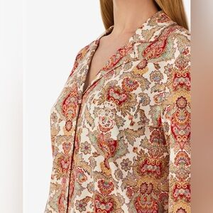 Ralph Lauren‎ Vibrant Paisley Nightgown Sleepwear